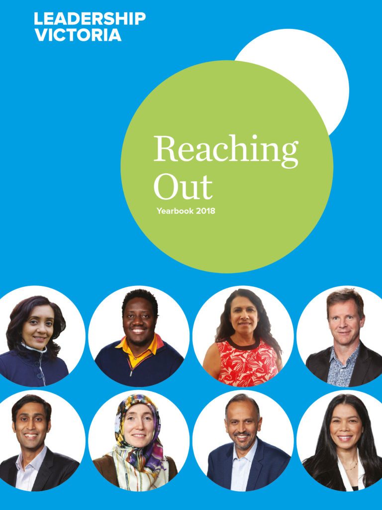 2018 Yearbook Cover Leadership Victoria