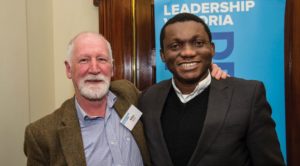 Mike McCaw (LV Mentor) and Constantine Oscuchukwa (NECLP 2016 graduate)
