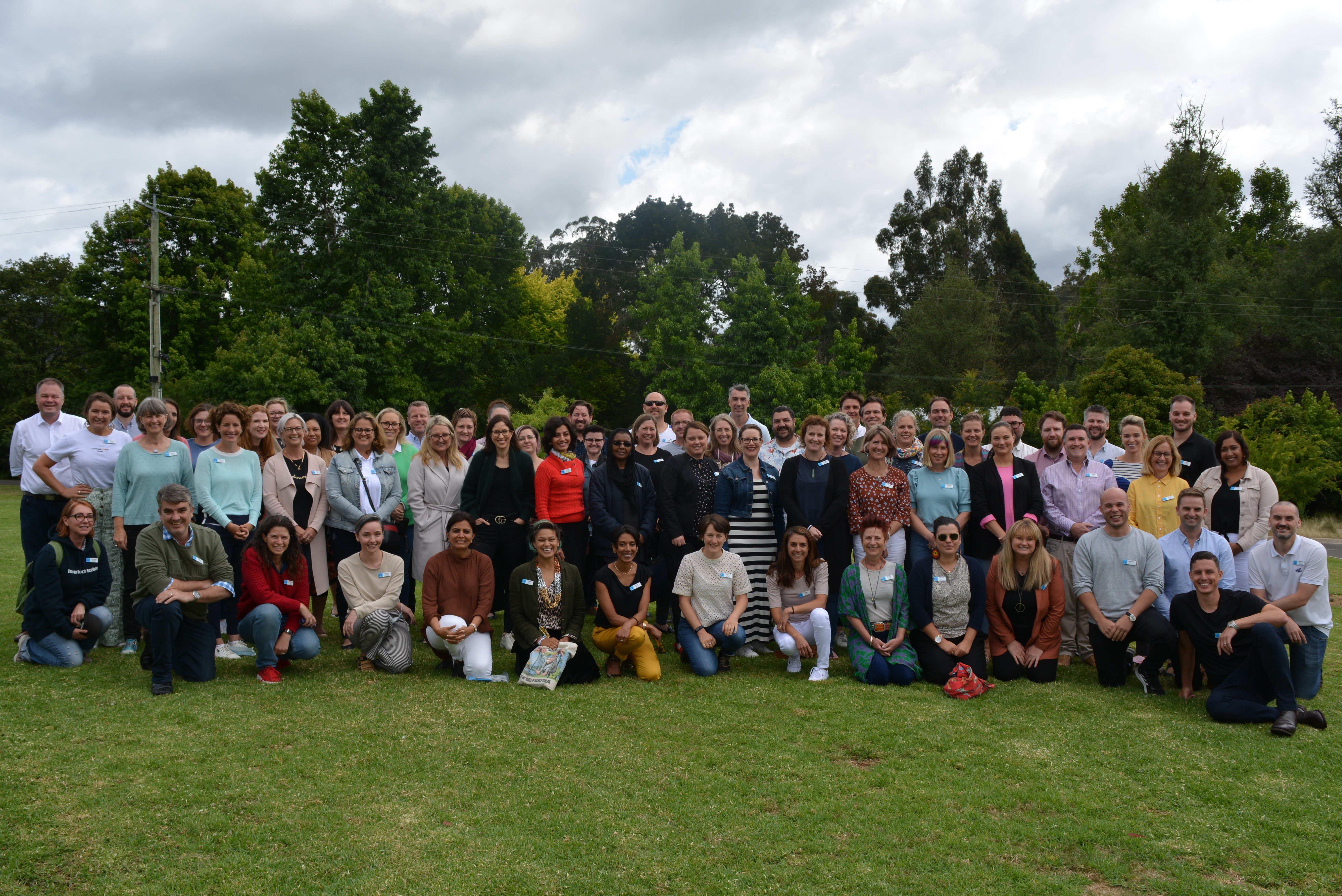 The Williamson Leadership Program 2021 group photo taking in Marysville