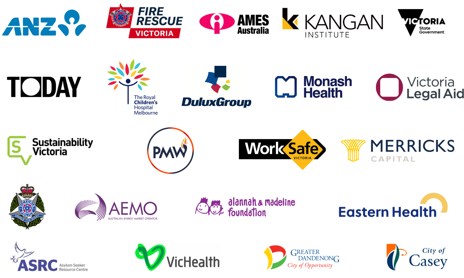 Organisations trusted by Leadership Victoria and the Williamson Community Leadership Program